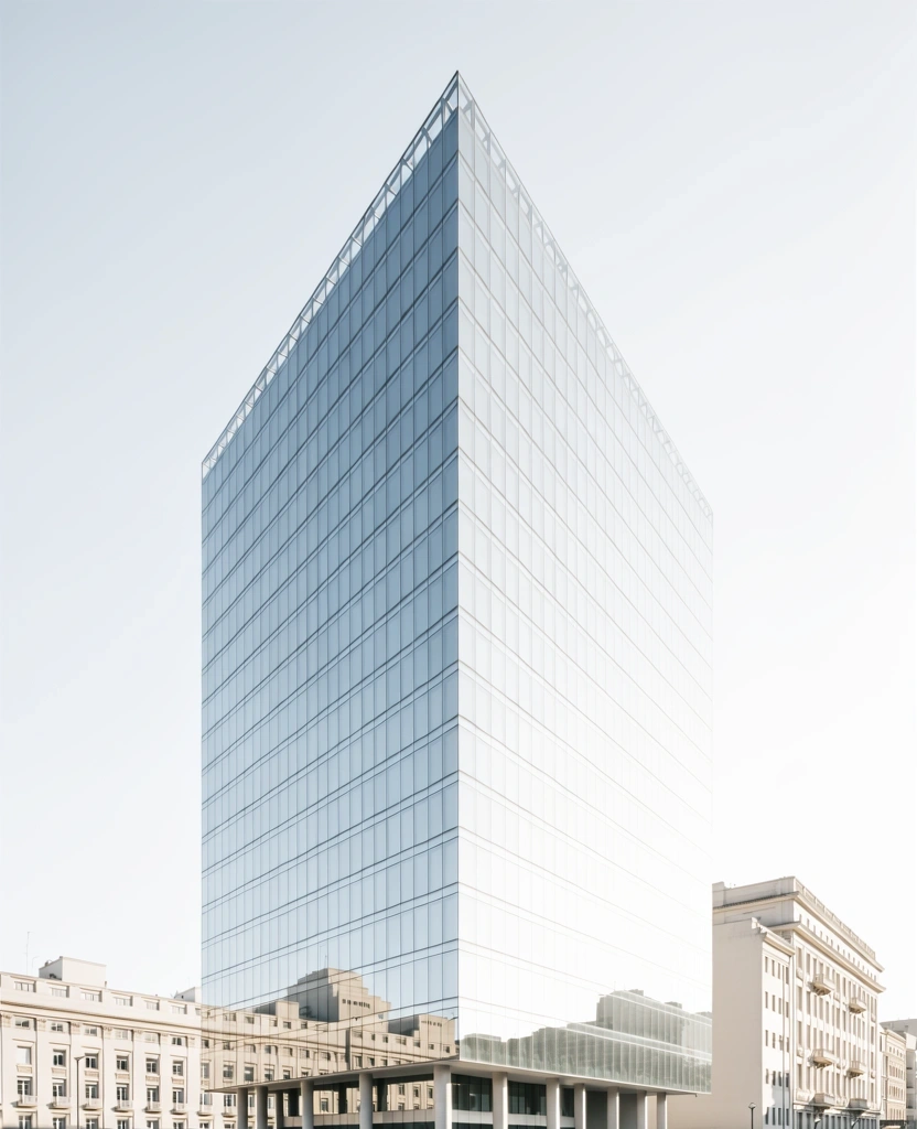 Arquitectura financiera moderna en Buenos Aires